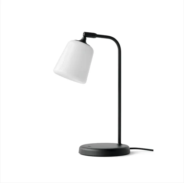 New Works Material Bordlampa Vit/Opal