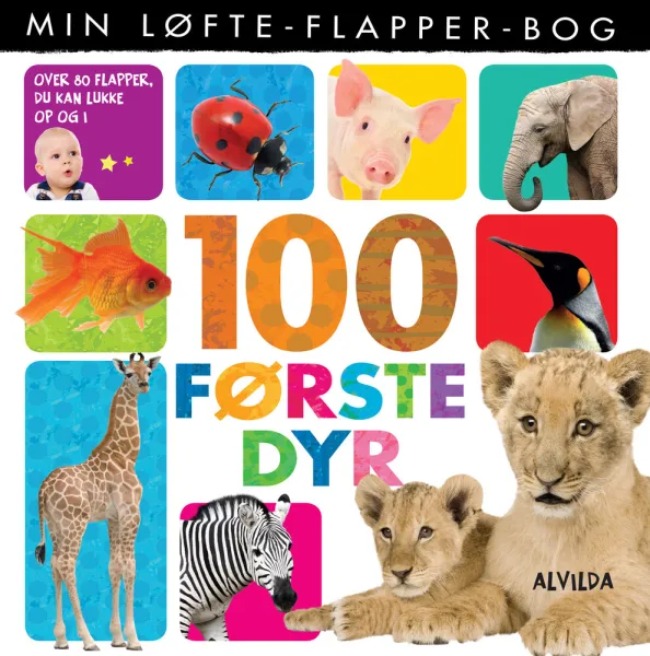 Min flikbok - 100 första djur