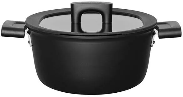 Fiskars Hard Face Gryta med lock - 3,5 l