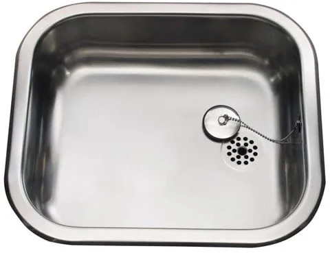 Juvel Intra juvel köksho K400 400 x 340 mm i rostfritt stål med propp