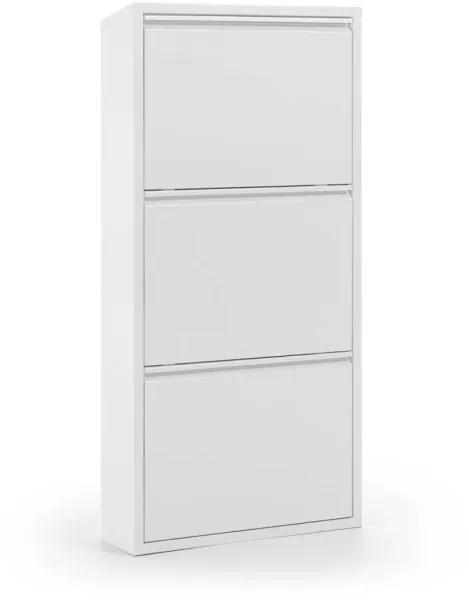 Ode, Skohylla, vit, H103x50x15 cm