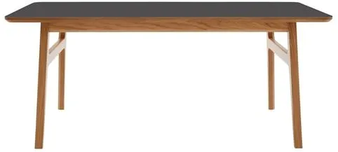 Magnus Olesen Freya soffbord i massiv ek / Linoleum Mayro 4023 Forbo L 120 x B 60 x H 50